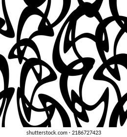Seamless pattern decorated with chains and pearls.