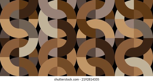 Seamless pattern decorated with chains and pearls.