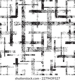 Seamless pattern decorated with chains and pearls.