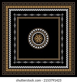Seamless pattern decorated with precious stones, gold chains and pearls.