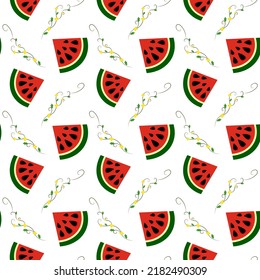 Seamless pattern for decorating textiles and gift wrappings
