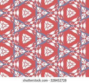 Seamless Pattern for decoration. Geometric Print for paper. Texture Vector illustration.