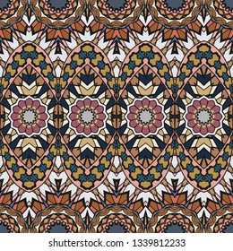 Seamless pattern for decoration. Print for paper wallpaper, tiles, textiles, carpet, border.