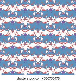 Seamless pattern for decoration. Print for paper wallpaper, tiles, textiles. Vector illustration.