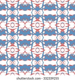 Seamless pattern for decoration. Print for paper wallpaper, tiles, textiles. Vector illustration. Hexagonal background.