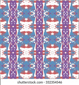 Seamless pattern for decoration. Print for paper wallpaper, tiles, textiles. Vector illustration. Hexagonal background.
