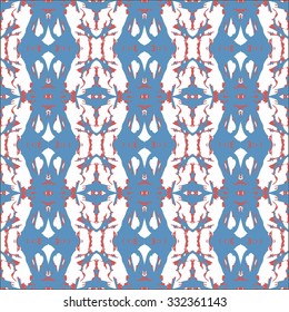 Seamless pattern for decoration. Print for paper wallpaper, tiles, textiles. Vector illustration. Hexagonal background.