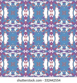 Seamless pattern for decoration. Print for paper wallpaper, tiles, textiles. Vector illustration. Hexagonal background.