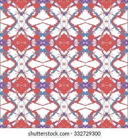 Seamless pattern for decoration. Print for paper wallpaper, tiles, textiles. Vector illustration. Hexagonal background.