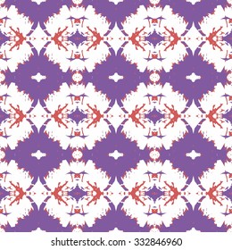Seamless pattern for decoration. Print for paper wallpaper, tiles, textiles. Vector illustration. Hexagonal background.