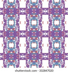 Seamless pattern for decoration. Print for paper wallpaper, tiles, textiles. Vector illustration. Hexagonal background.