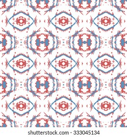 Seamless pattern for decoration. Print for paper wallpaper, tiles, textiles. Vector illustration. Hexagonal background.