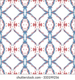 Seamless pattern for decoration. Print for paper wallpaper, tiles, textiles. Vector illustration. Hexagonal background.