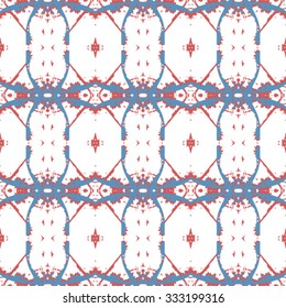 Seamless pattern for decoration. Print for paper wallpaper, tiles, textiles. Vector illustration. Hexagonal background.