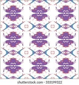 Seamless pattern for decoration. Print for paper wallpaper, tiles, textiles. Vector illustration. Hexagonal background.