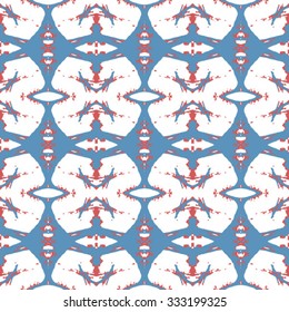 Seamless pattern for decoration. Print for paper wallpaper, tiles, textiles. Vector illustration. Hexagonal background.