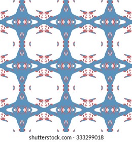 Seamless pattern for decoration. Print for paper wallpaper, tiles, textiles. Vector illustration. Hexagonal background.