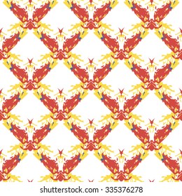 Seamless pattern for decoration. Print for paper wallpaper, tiles, textiles. Vector illustration. Hexagonal background.