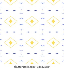 Seamless pattern for decoration. Print for paper wallpaper, tiles, textiles. Vector illustration. Hexagonal background.
