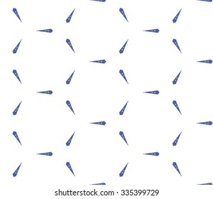 Seamless pattern for decoration. Print for paper wallpaper, tiles, textiles. Vector illustration. Hexagonal background.