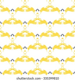 Seamless pattern for decoration. Print for paper wallpaper, tiles, textiles. Vector illustration. Hexagonal background.