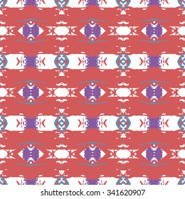 Seamless pattern for decoration. Print for paper wallpaper, tiles, textiles. Vector illustration. Hexagonal background.