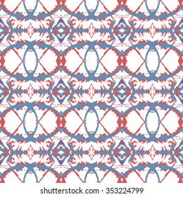 Seamless pattern for decoration. Print for paper wallpaper, tiles, textiles. Vector illustration. Hexagonal background.