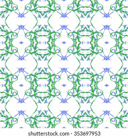 Seamless pattern for decoration. Print for paper wallpaper, tiles, textiles. Vector illustration. Hexagonal background. 