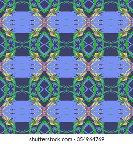 Seamless pattern for decoration. Print for paper wallpaper, tiles, textiles. Vector illustration. Hexagonal background. 