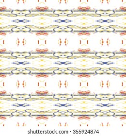 Seamless pattern for decoration. Print for paper wallpaper, tiles, textiles. Vector illustration. Hexagonal background. 