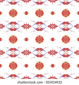 Seamless pattern for decoration. Print for paper wallpaper, tiles, textiles. Vector illustration. Hexagonal background. 