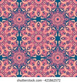 Seamless pattern. Decorative pattern in beautiful colors. Vector background