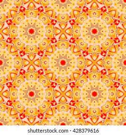 Seamless pattern. Decorative pattern in beautiful colors. Vector background