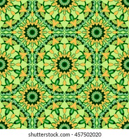 Seamless pattern. Decorative pattern in beautiful colors. Vector background