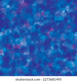 Seamless pattern with decorative circles. Vector file for designs.