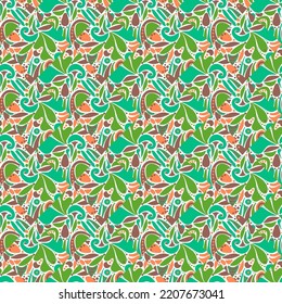 Seamless pattern. Decorative colorful texture for wallpaper, textile, wrapping paper, scrapbook, web. 