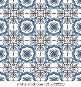 Seamless pattern decorative, flower pattern in vintage mandala style for tattoos, fabrics or decorations and more. Vector illustration.
