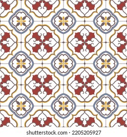Nahtlose Muster dekorativ, Blumenmuster im Vintage Mandala Stil für Tätowierungen, Stoffe oder Dekorationen und mehr. Vektorgrafik.