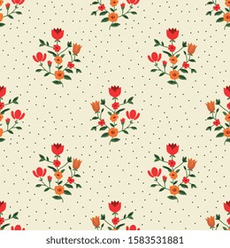 Diseño impecable con flores decorativas