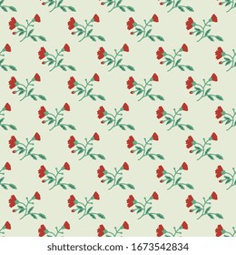 Diseño impecable con flores decorativas
