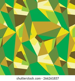 Seamless pattern with decorative geometric and abstract elements. Vector illustration.