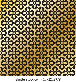Seamless pattern with decorative geometrical vector shapes eps10 ethnic vector illustration