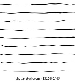 Seamless pattern decorative with hand drawn shapes. Hand painted grungy ink doodles in black and white colors. Trendy endless texture for digital paper, backdrops, fabric, wrapping