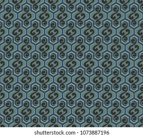 seamless pattern with decorative ornament