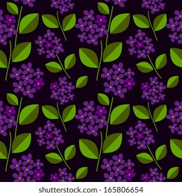 Seamless pattern with decorative ornament