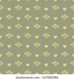 Seamless pattern with decorative ornament