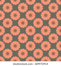 Seamless pattern with decorative ornament