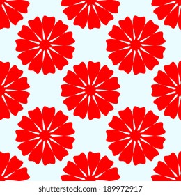 Seamless pattern with decorative ornament