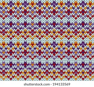 Seamless pattern with decorative ornament