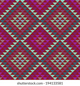 Seamless pattern with decorative ornament